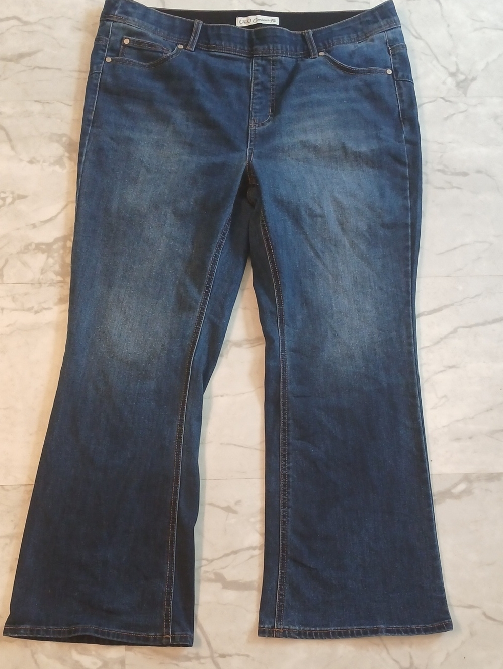 Cato Contour Fit Blue Flare Jeans 16WP 800cc